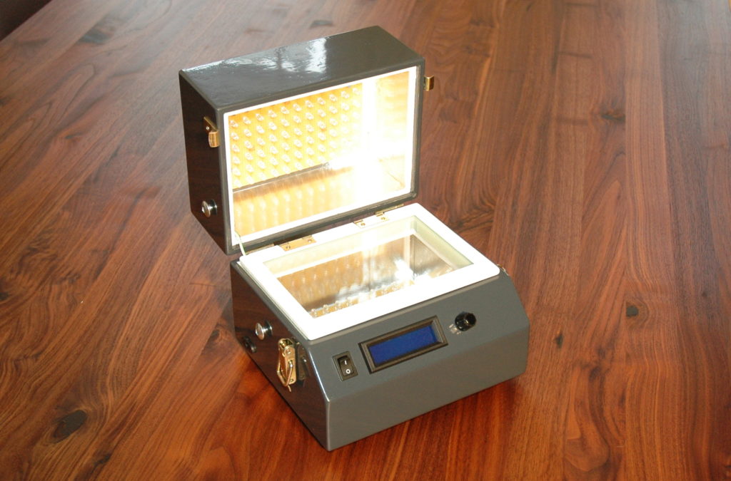 LED UV exposure box 